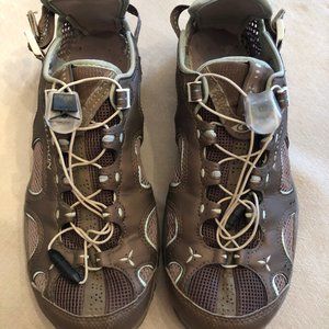 Salomon Techamphibian Water Shoes Brown/Light Blue